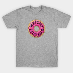 Weight Lifting Donut T-Shirt